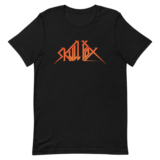 Skull Fox orange logo t shirt (colour options)
